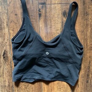 lululemon athletica Charcoal Sports Bra